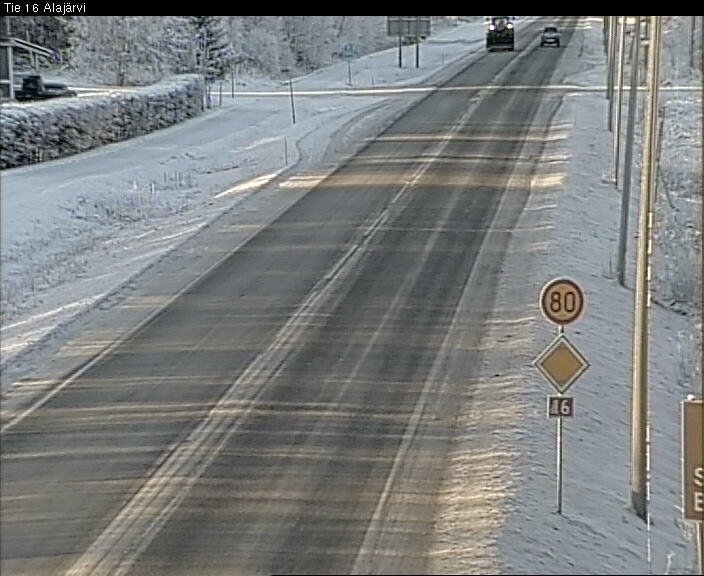 Weather Camera Image Road 16 Alajärvi, Alajärvi, Etelä-Pohjanmaa