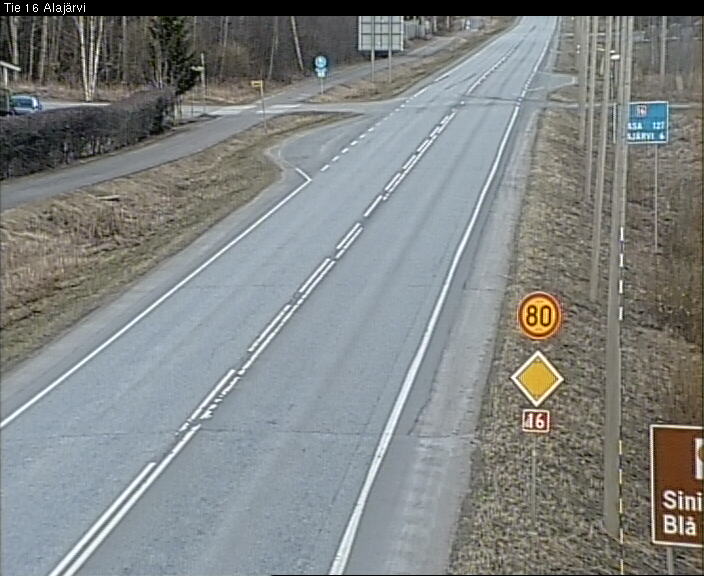 Weather Camera Image Väg 16 Alajärvi, Alajärvi, Etelä-Pohjanmaa