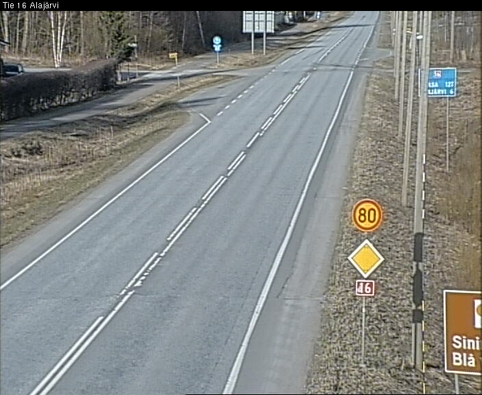 Weather Camera Image Väg 16 Alajärvi, Alajärvi, Etelä-Pohjanmaa
