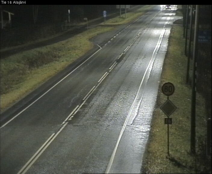 Weather Camera Image Road 16 Alajärvi, Alajärvi, Etelä-Pohjanmaa