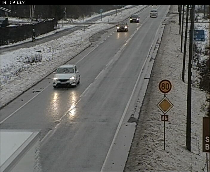 Weather Camera Image Road 16 Alajärvi, Alajärvi, Etelä-Pohjanmaa
