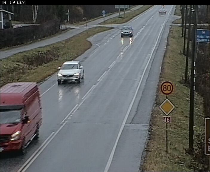 Weather Camera Image Road 16 Alajärvi, Alajärvi, Etelä-Pohjanmaa