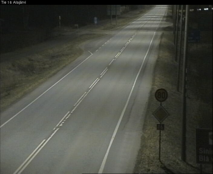 Weather Camera Image Väg 16 Alajärvi, Alajärvi, Etelä-Pohjanmaa