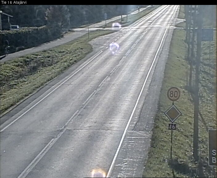 Weather Camera Image Väg 16 Alajärvi, Alajärvi, Etelä-Pohjanmaa