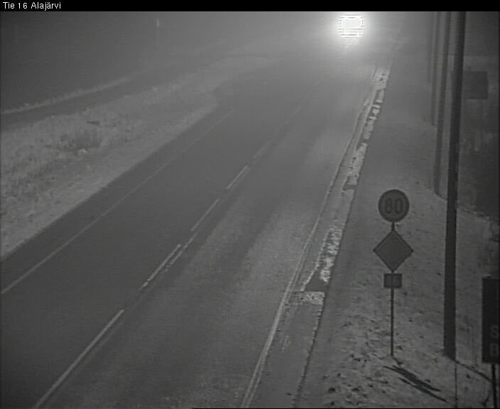 Weather Camera Image Road 16 Alajärvi, Alajärvi, Etelä-Pohjanmaa