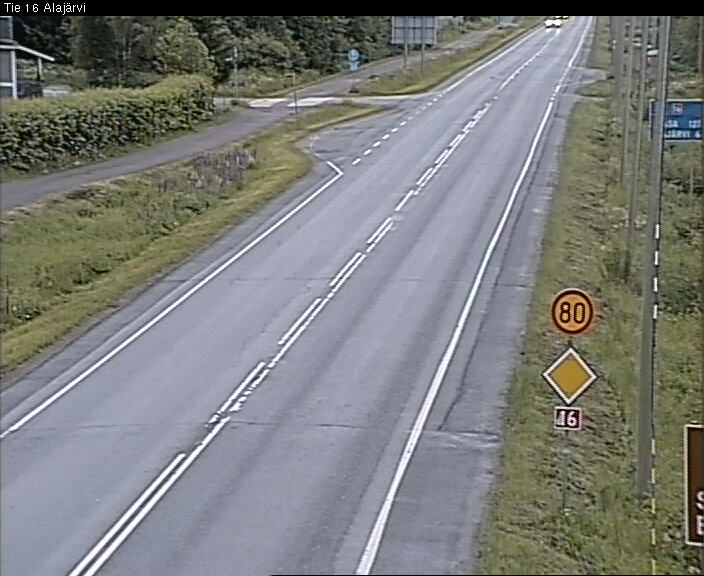 Weather Camera Image Road 16 Alajärvi, Alajärvi, Etelä-Pohjanmaa