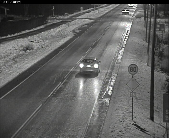Weather Camera Image Road 16 Alajärvi, Alajärvi, Etelä-Pohjanmaa
