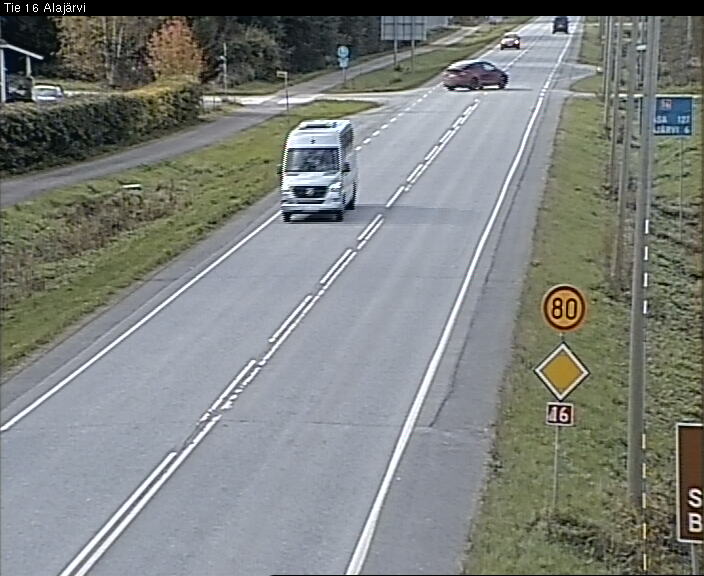 Weather Camera Image Road 16 Alajärvi, Alajärvi, Etelä-Pohjanmaa