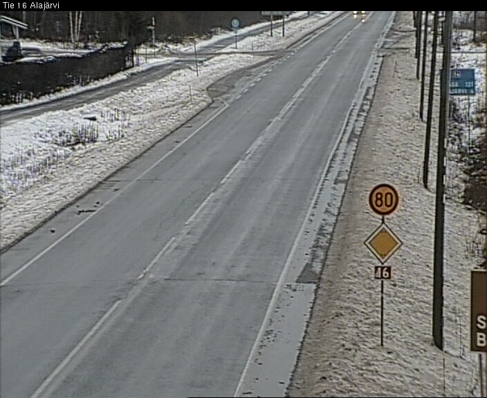 Weather Camera Image Road 16 Alajärvi, Alajärvi, Etelä-Pohjanmaa
