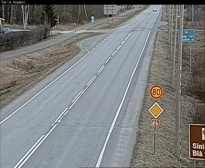 Weather Camera Image Väg 16 Alajärvi, Alajärvi, Etelä-Pohjanmaa