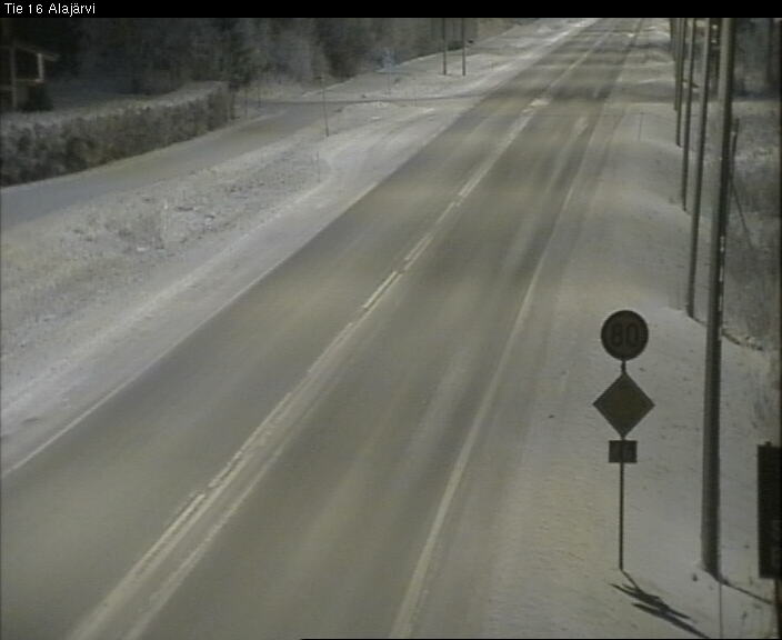 Weather Camera Image Road 16 Alajärvi, Alajärvi, Etelä-Pohjanmaa