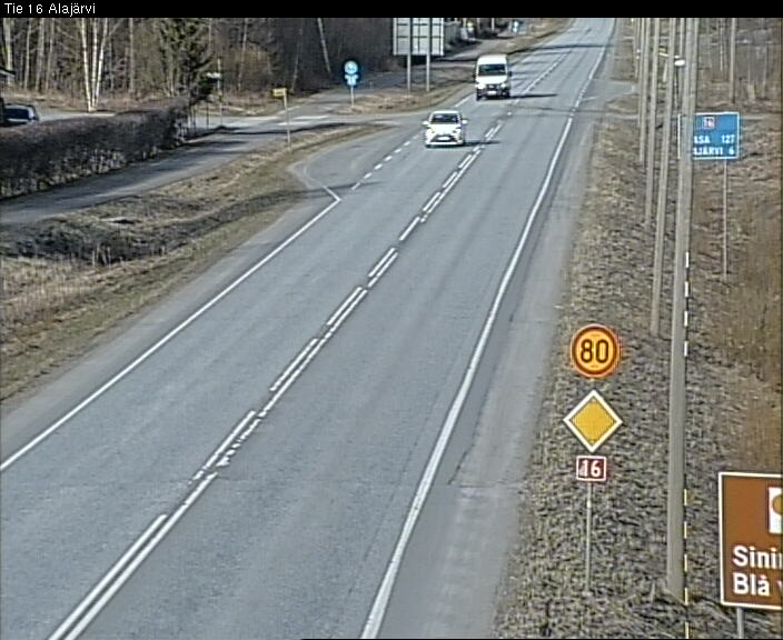 Weather Camera Image Road 16 Alajärvi, Alajärvi, Etelä-Pohjanmaa