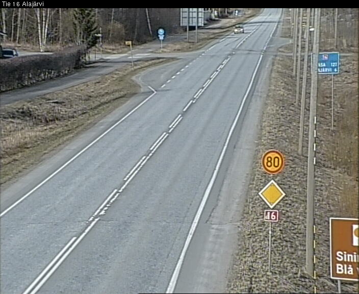 Weather Camera Image Road 16 Alajärvi, Alajärvi, Etelä-Pohjanmaa