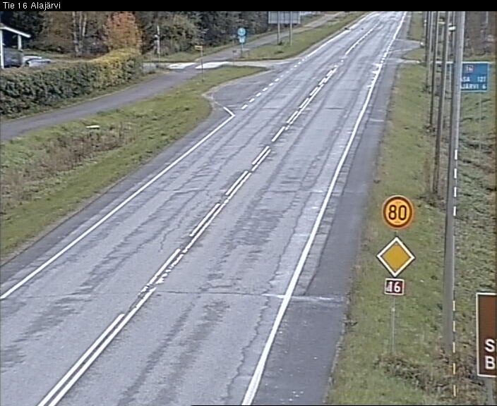 Weather Camera Image Road 16 Alajärvi, Alajärvi, Etelä-Pohjanmaa