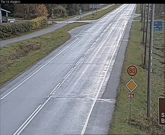 Weather Camera Image Road 16 Alajärvi, Alajärvi, Etelä-Pohjanmaa