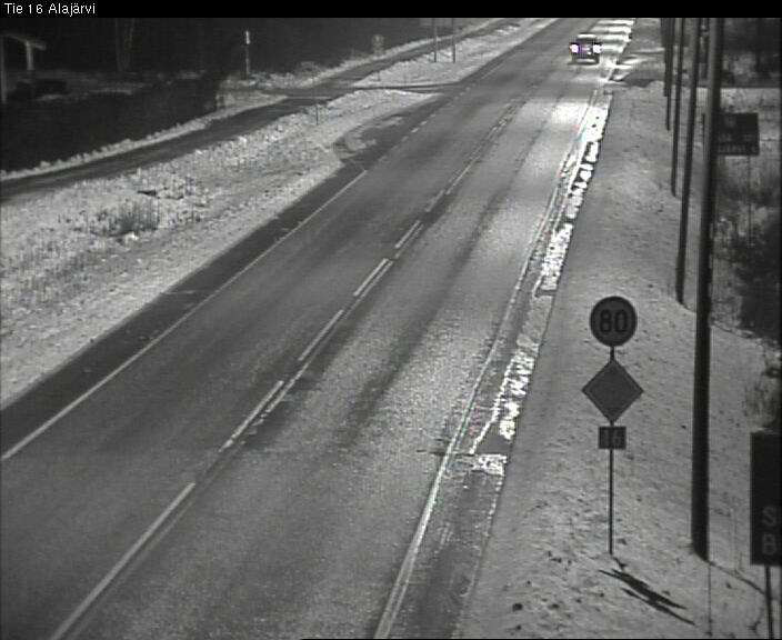 Weather Camera Image Road 16 Alajärvi, Alajärvi, Etelä-Pohjanmaa