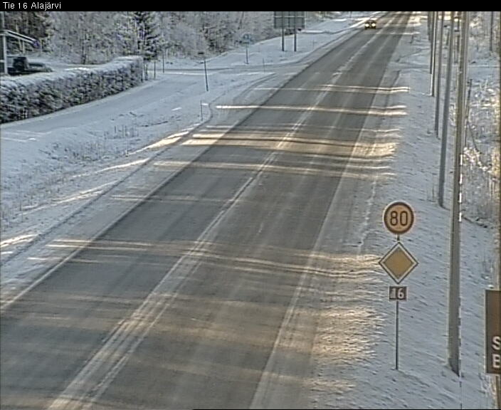 Weather Camera Image Road 16 Alajärvi, Alajärvi, Etelä-Pohjanmaa