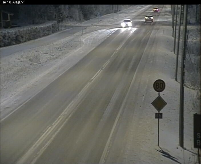 Weather Camera Image Road 16 Alajärvi, Alajärvi, Etelä-Pohjanmaa