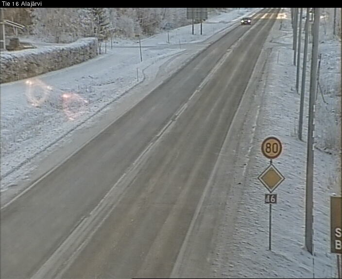 Weather Camera Image Road 16 Alajärvi, Alajärvi, Etelä-Pohjanmaa