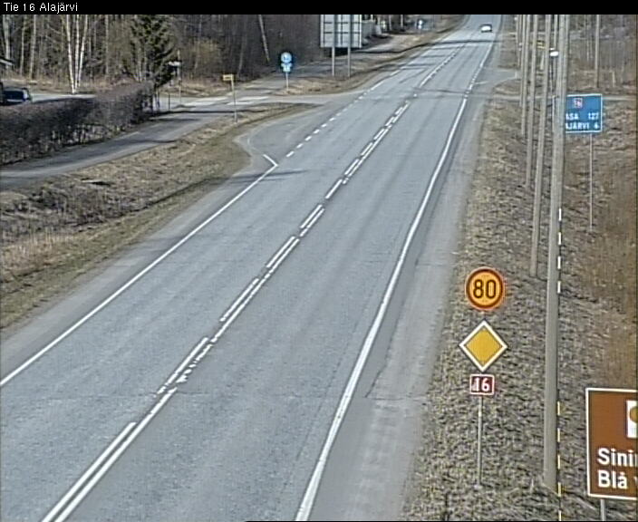 Weather Camera Image Road 16 Alajärvi, Alajärvi, Etelä-Pohjanmaa