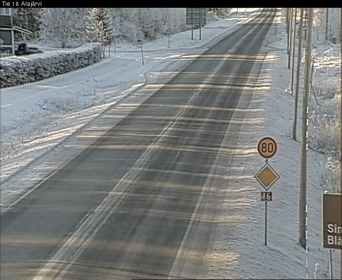 Weather Camera Image Road 16 Alajärvi, Alajärvi, Etelä-Pohjanmaa