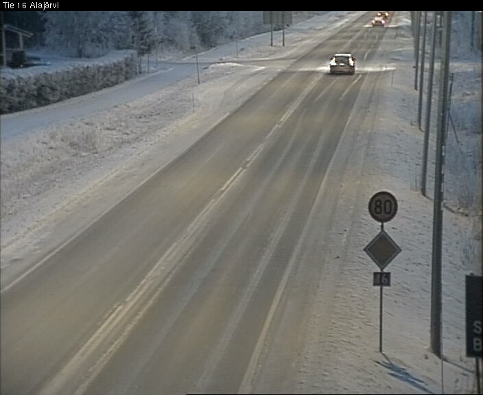 Weather Camera Image Road 16 Alajärvi, Alajärvi, Etelä-Pohjanmaa