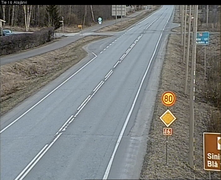 Weather Camera Image Väg 16 Alajärvi, Alajärvi, Etelä-Pohjanmaa