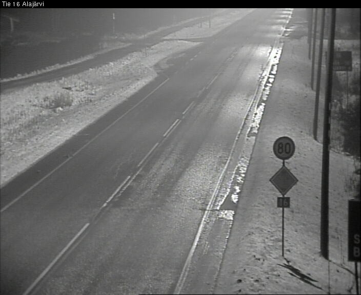 Weather Camera Image Road 16 Alajärvi, Alajärvi, Etelä-Pohjanmaa