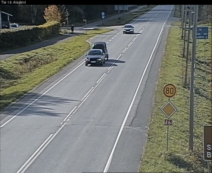 Weather Camera Image Väg 16 Alajärvi, Alajärvi, Etelä-Pohjanmaa