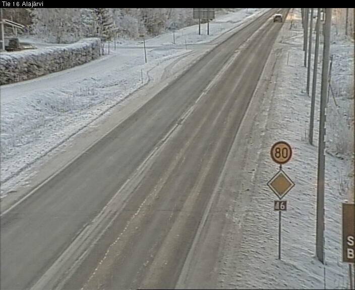 Weather Camera Image Road 16 Alajärvi, Alajärvi, Etelä-Pohjanmaa
