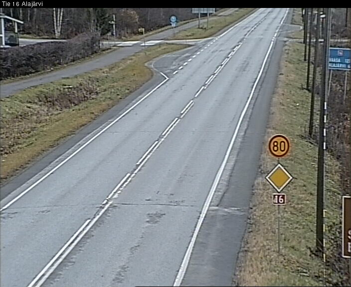 Weather Camera Image Väg 16 Alajärvi, Alajärvi, Etelä-Pohjanmaa