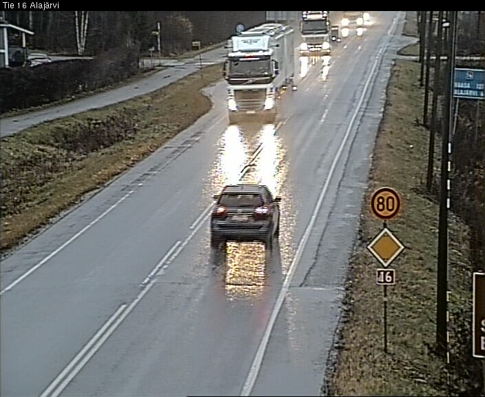 Weather Camera Image Väg 16 Alajärvi, Alajärvi, Etelä-Pohjanmaa