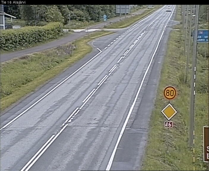 Weather Camera Image Väg 16 Alajärvi, Alajärvi, Etelä-Pohjanmaa
