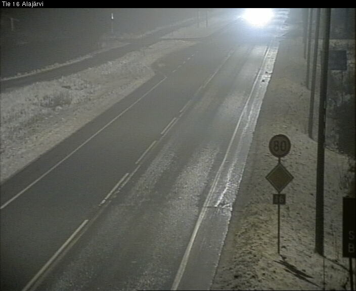 Weather Camera Image Road 16 Alajärvi, Alajärvi, Etelä-Pohjanmaa