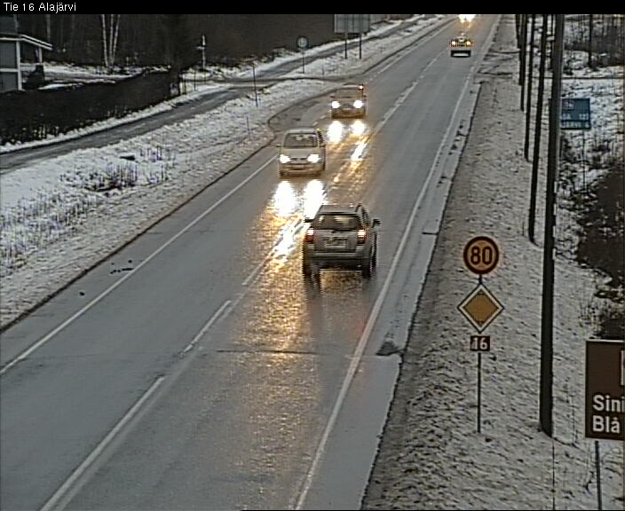 Weather Camera Image Road 16 Alajärvi, Alajärvi, Etelä-Pohjanmaa