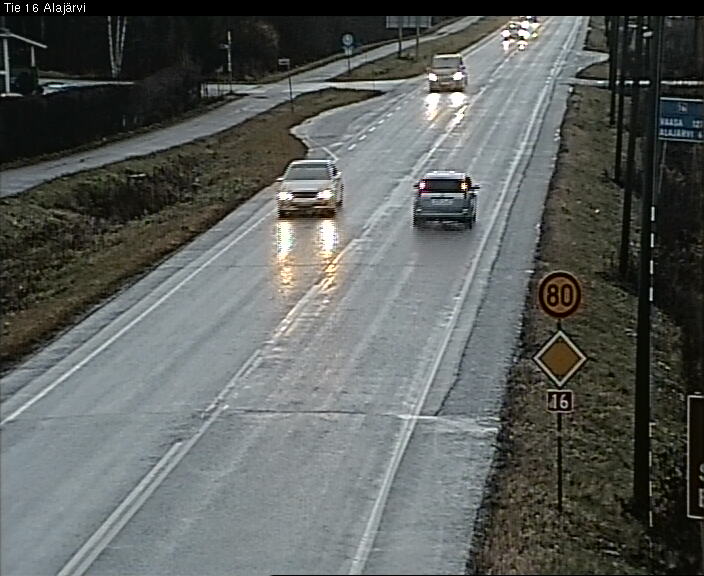 Weather Camera Image Road 16 Alajärvi, Alajärvi, Etelä-Pohjanmaa