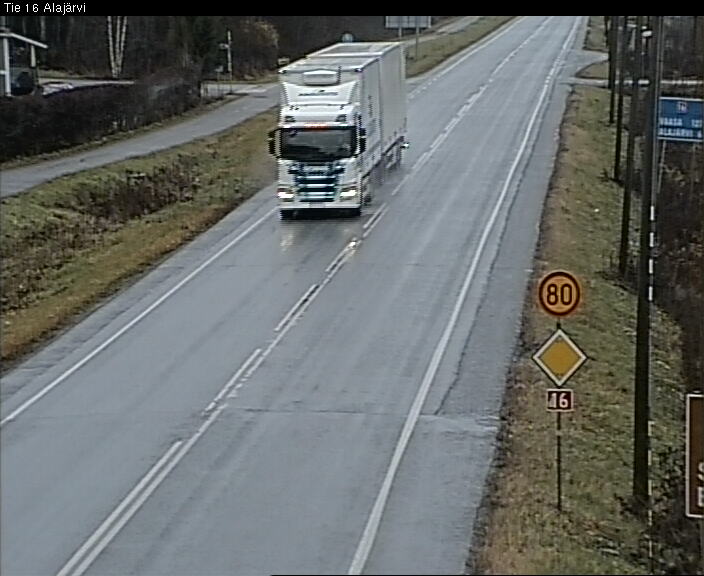 Weather Camera Image Road 16 Alajärvi, Alajärvi, Etelä-Pohjanmaa