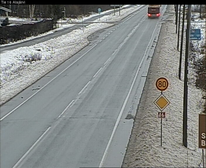 Weather Camera Image Road 16 Alajärvi, Alajärvi, Etelä-Pohjanmaa