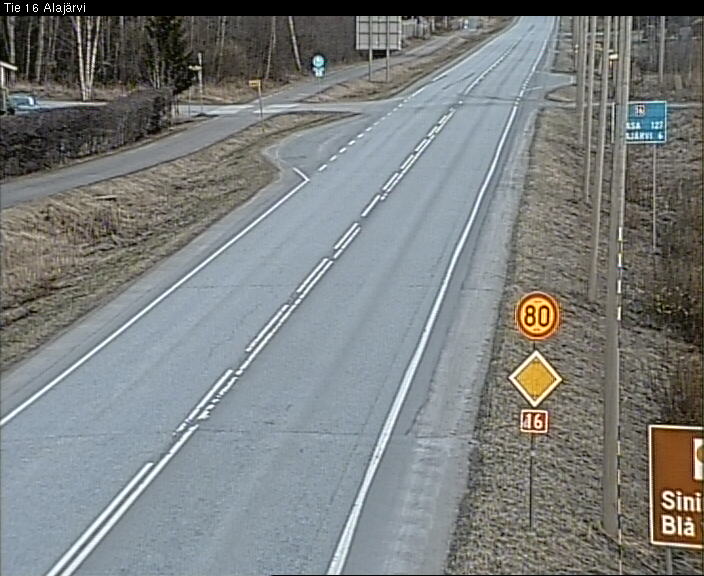 Weather Camera Image Väg 16 Alajärvi, Alajärvi, Etelä-Pohjanmaa