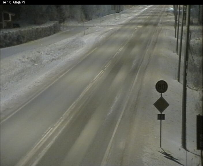 Weather Camera Image Road 16 Alajärvi, Alajärvi, Etelä-Pohjanmaa