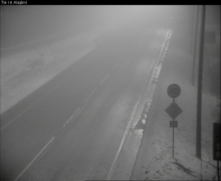 Weather Camera Image Road 16 Alajärvi, Alajärvi, Etelä-Pohjanmaa