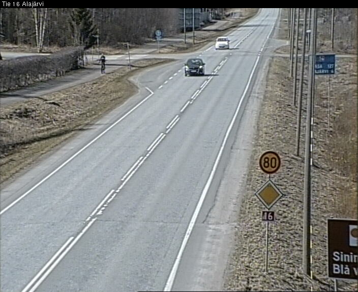 Weather Camera Image Road 16 Alajärvi, Alajärvi, Etelä-Pohjanmaa
