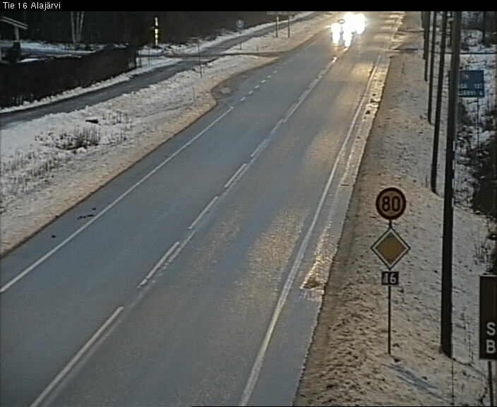 Weather Camera Image Road 16 Alajärvi, Alajärvi, Etelä-Pohjanmaa