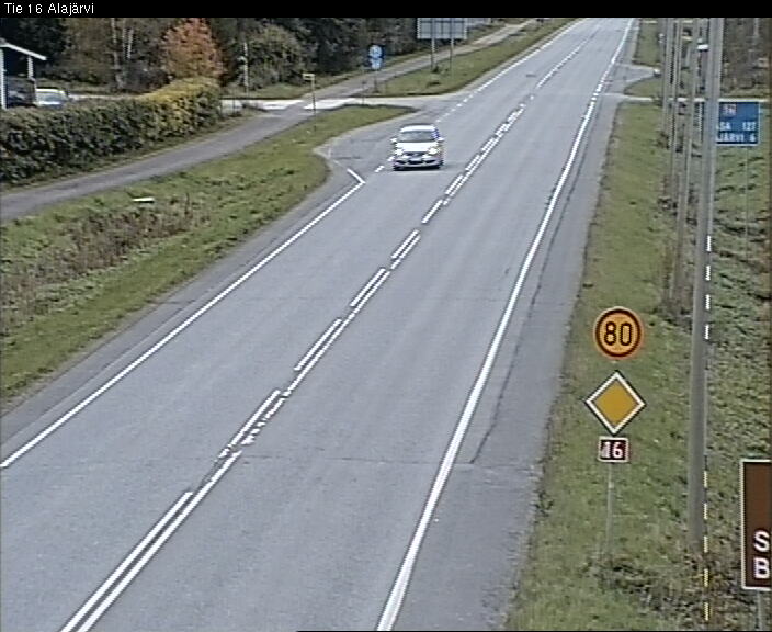 Weather Camera Image Road 16 Alajärvi, Alajärvi, Etelä-Pohjanmaa
