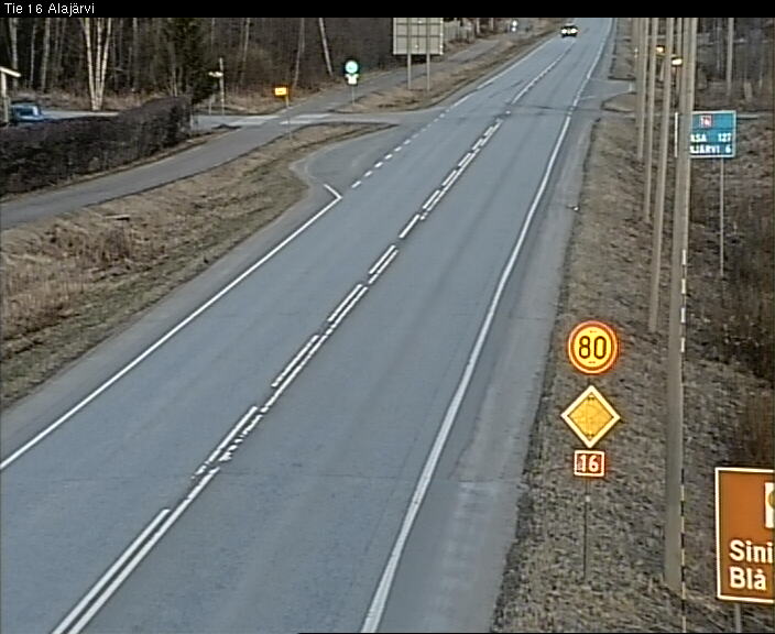Weather Camera Image Väg 16 Alajärvi, Alajärvi, Etelä-Pohjanmaa