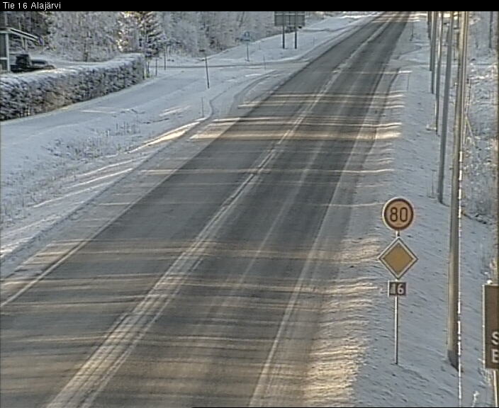 Weather Camera Image Road 16 Alajärvi, Alajärvi, Etelä-Pohjanmaa