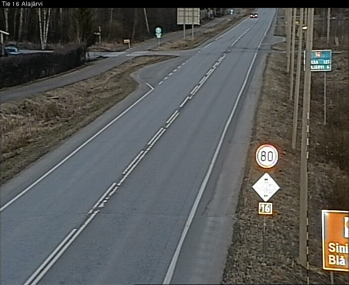 Weather Camera Image Väg 16 Alajärvi, Alajärvi, Etelä-Pohjanmaa