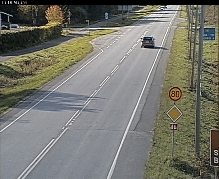 Weather Camera Image Väg 16 Alajärvi, Alajärvi, Etelä-Pohjanmaa