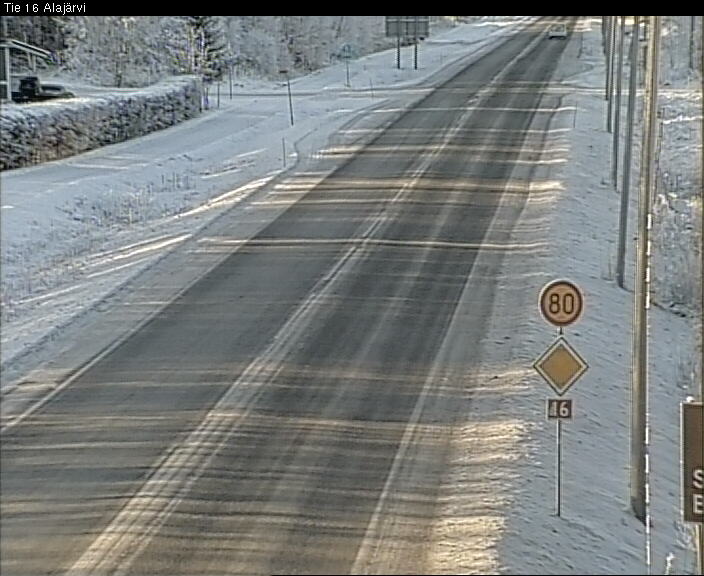 Weather Camera Image Road 16 Alajärvi, Alajärvi, Etelä-Pohjanmaa