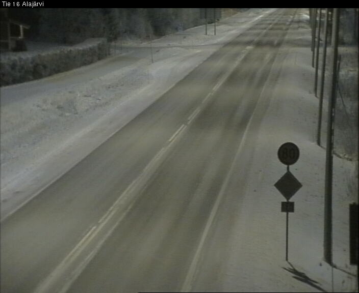 Weather Camera Image Road 16 Alajärvi, Alajärvi, Etelä-Pohjanmaa